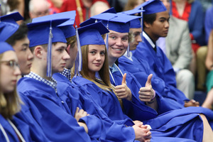 HS Students at Graduation HS Students at Graduation